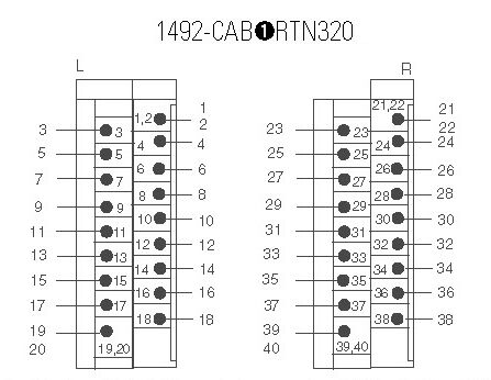 Allen-Bradley 1492-CAB040RTN32O product image