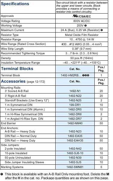 Allen-Bradley 1492-HM2RB562 product image