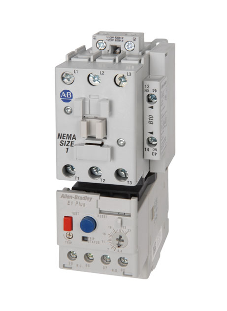 Product image for Allen Bradley 309-COEJ-EEF Open 24 VDC Coil E1+ NEMA Size 2 Starter