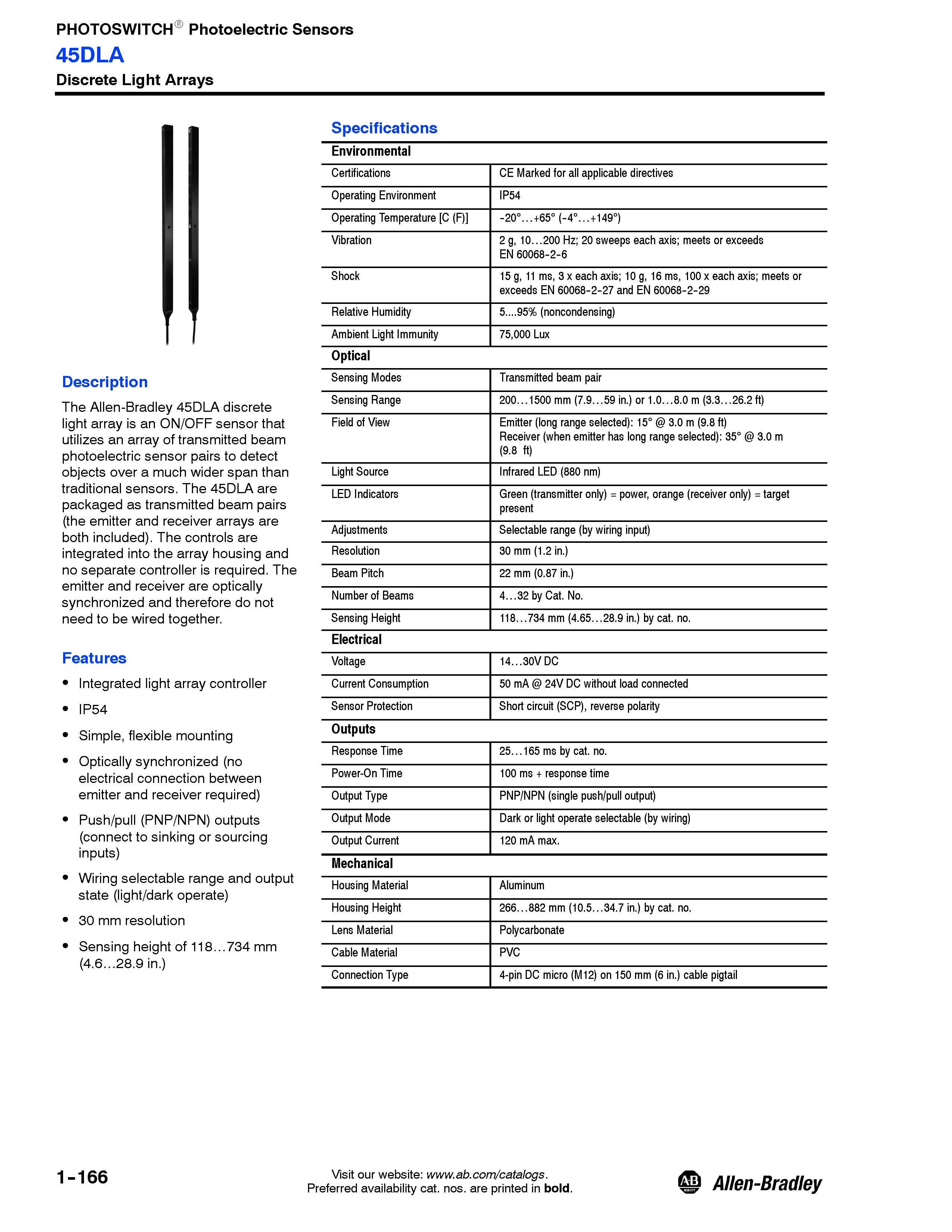 Allen-Bradley 45DLA-1LEB1T-F4 product image