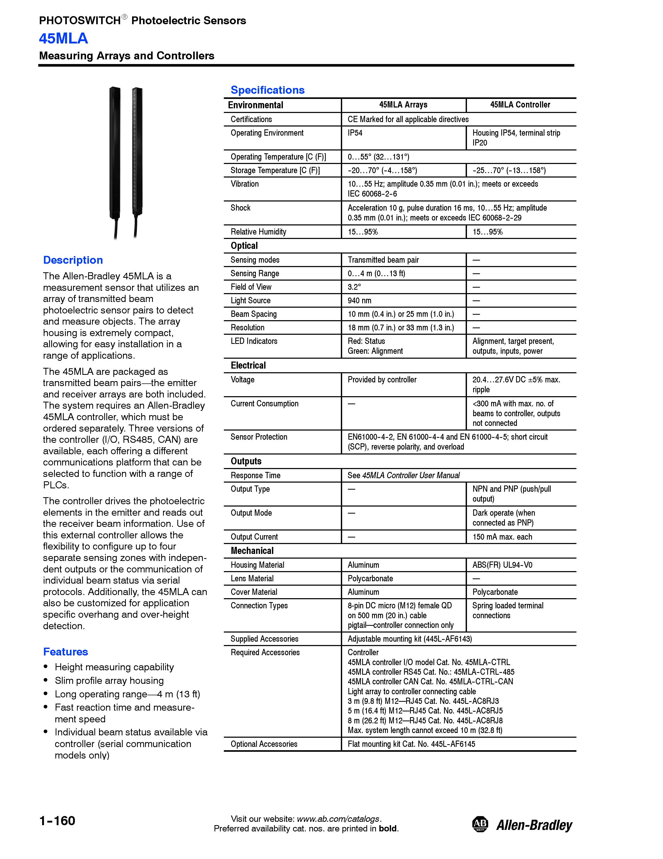 Allen-Bradley 45MLA-CT1200P10 product image