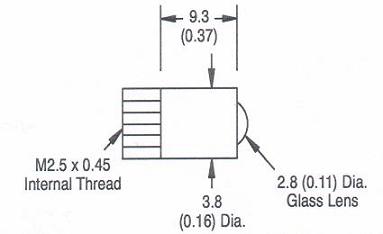 Product image for Allen-Bradley 63-118 Fiber Optic Cable Range Extender Lens Adapter