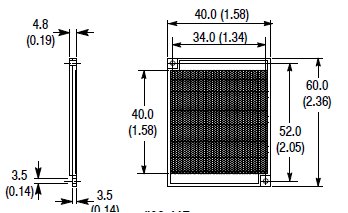 Product image for Allen Bradley 92-117 Reflectors for Photo Sensor